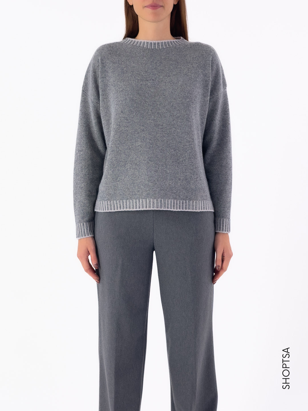 Maglia cashmere e lana dettagli 40311