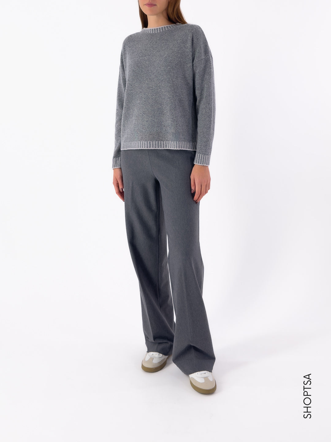 Maglia cashmere e lana dettagli 40311