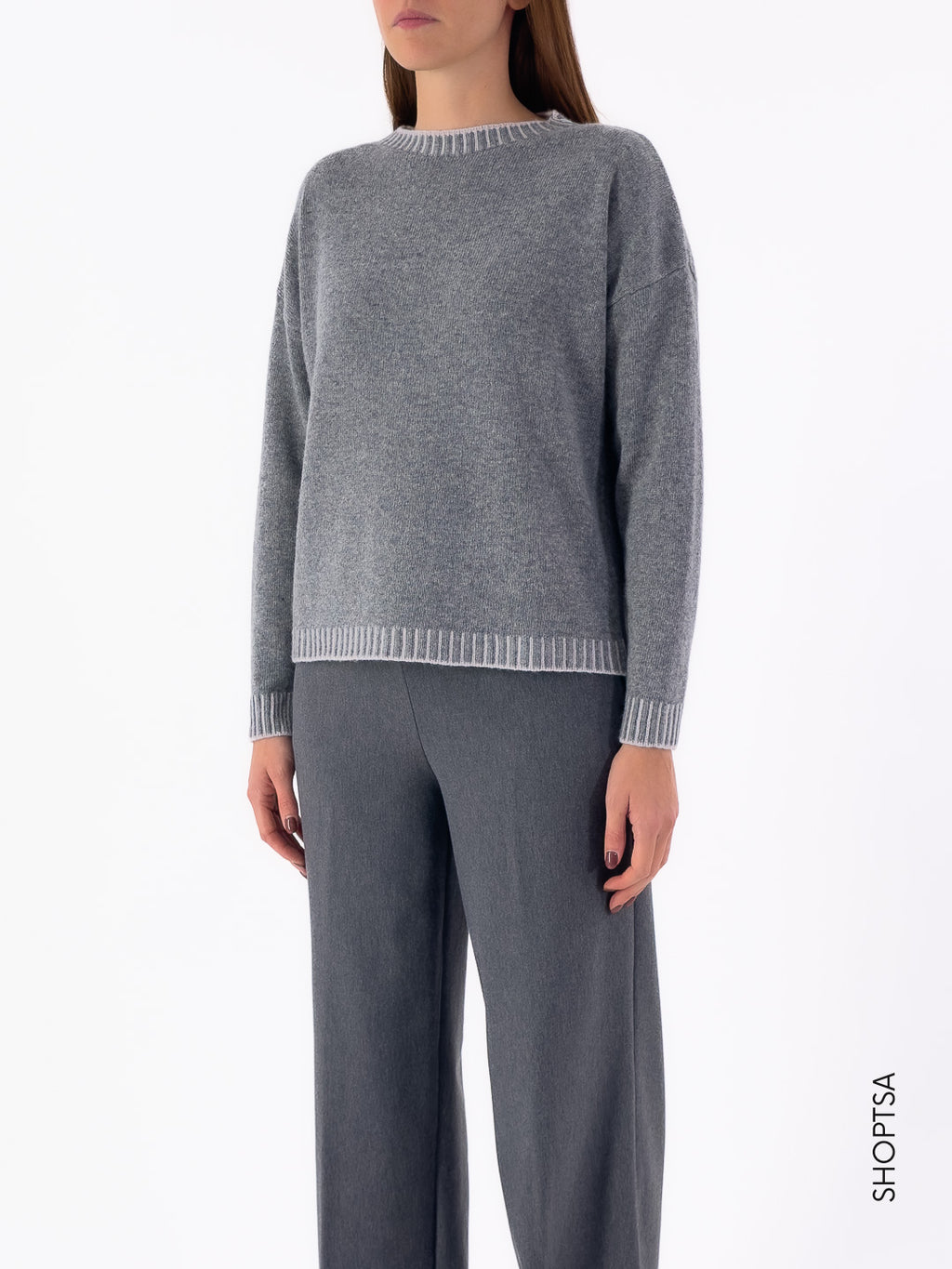 Maglia cashmere e lana dettagli 40311