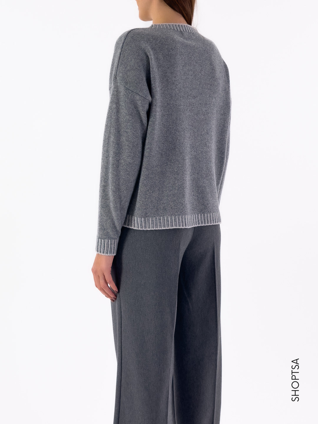 Maglia cashmere e lana dettagli 40311