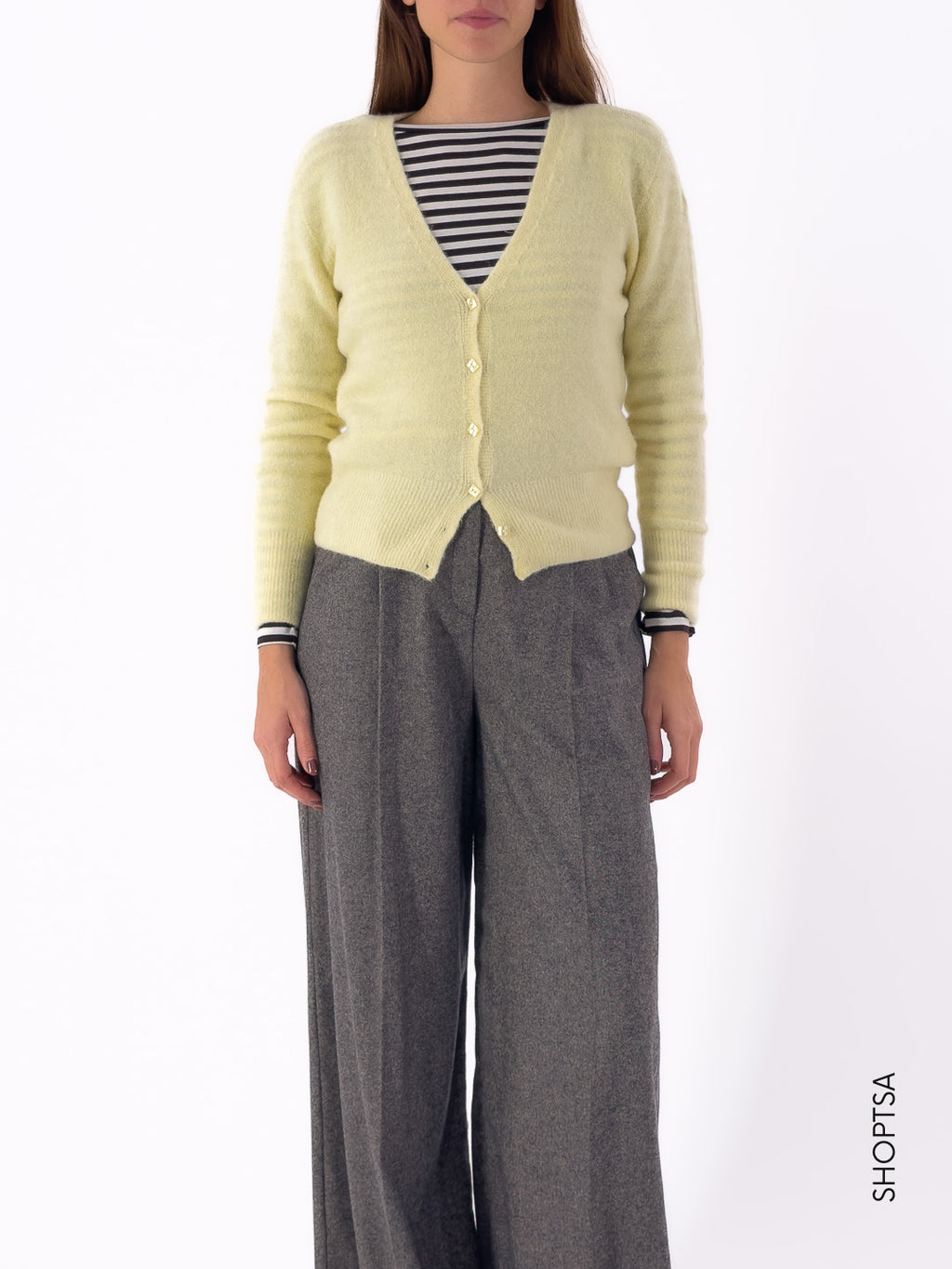 Cardigan in soffice lana 87017