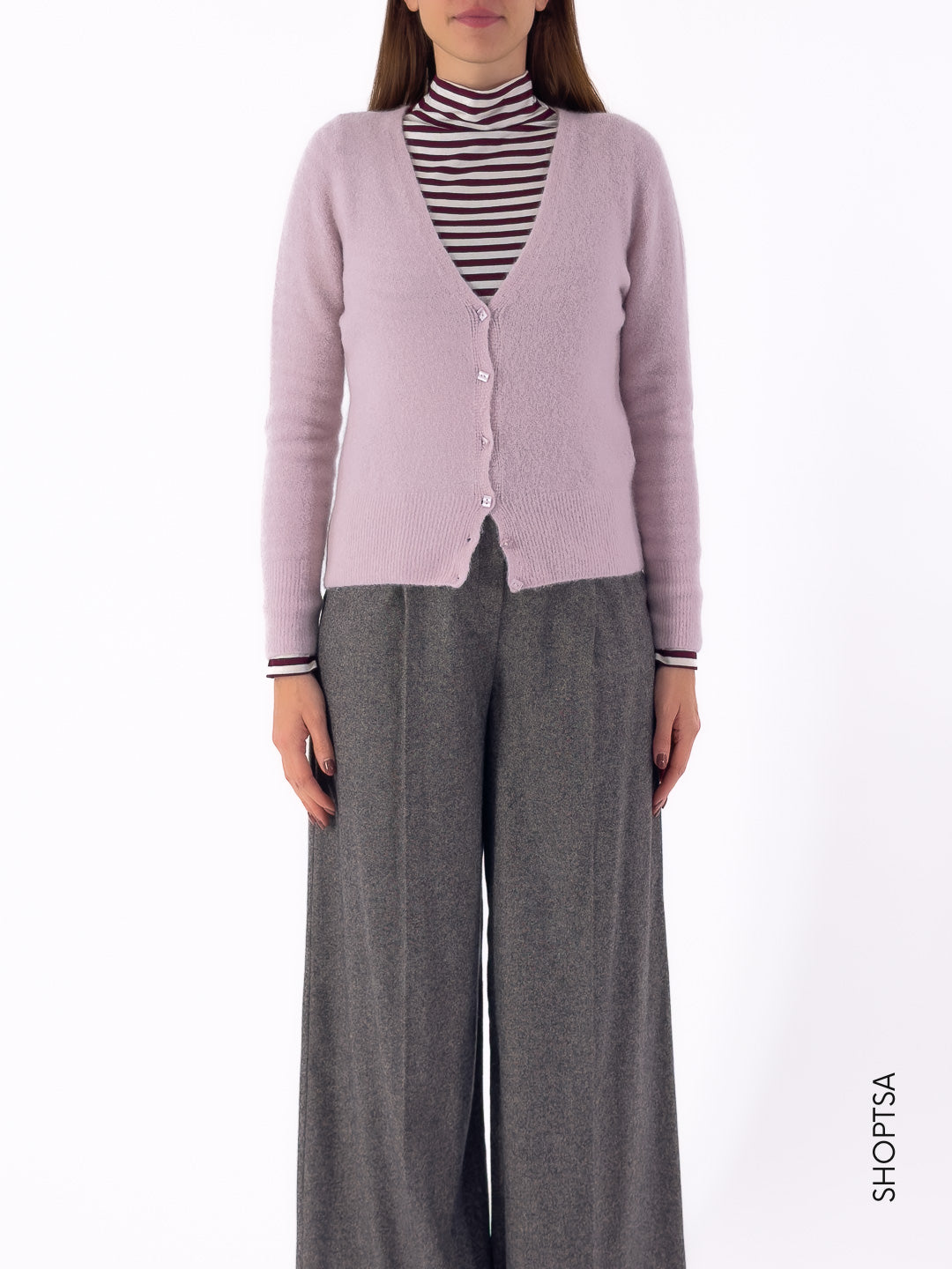 Cardigan in soffice lana 87017