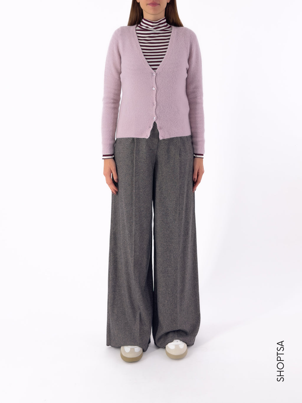 Cardigan in soffice lana 87017