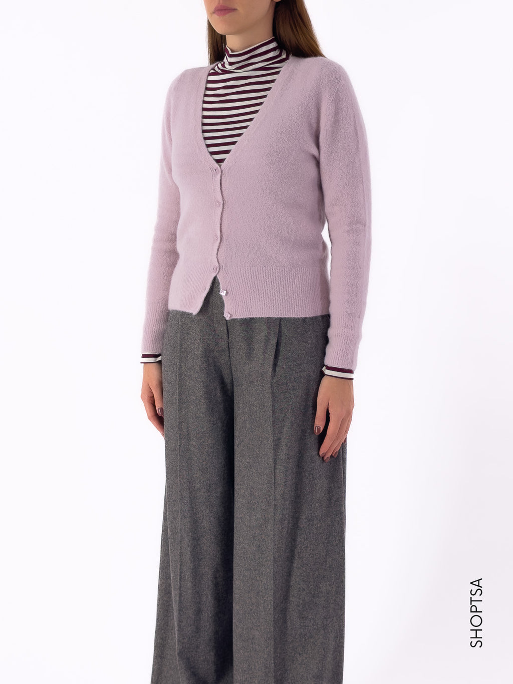 Cardigan in soffice lana 87017