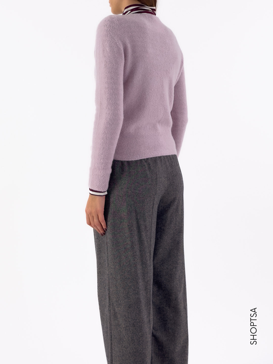 Cardigan in soffice lana 87017