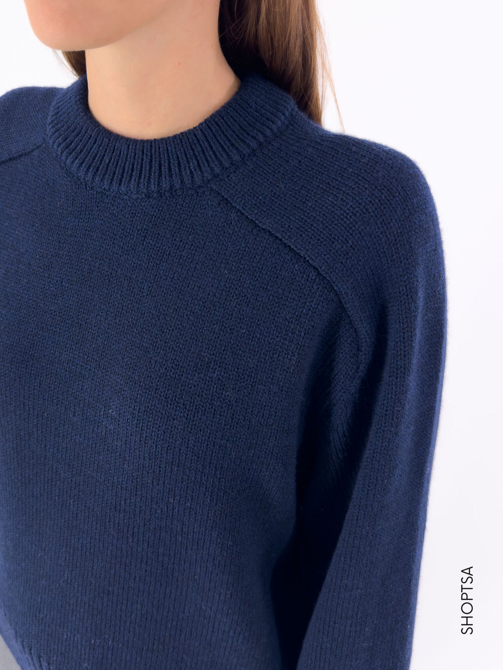 Maglione girocollo in lana SN25028