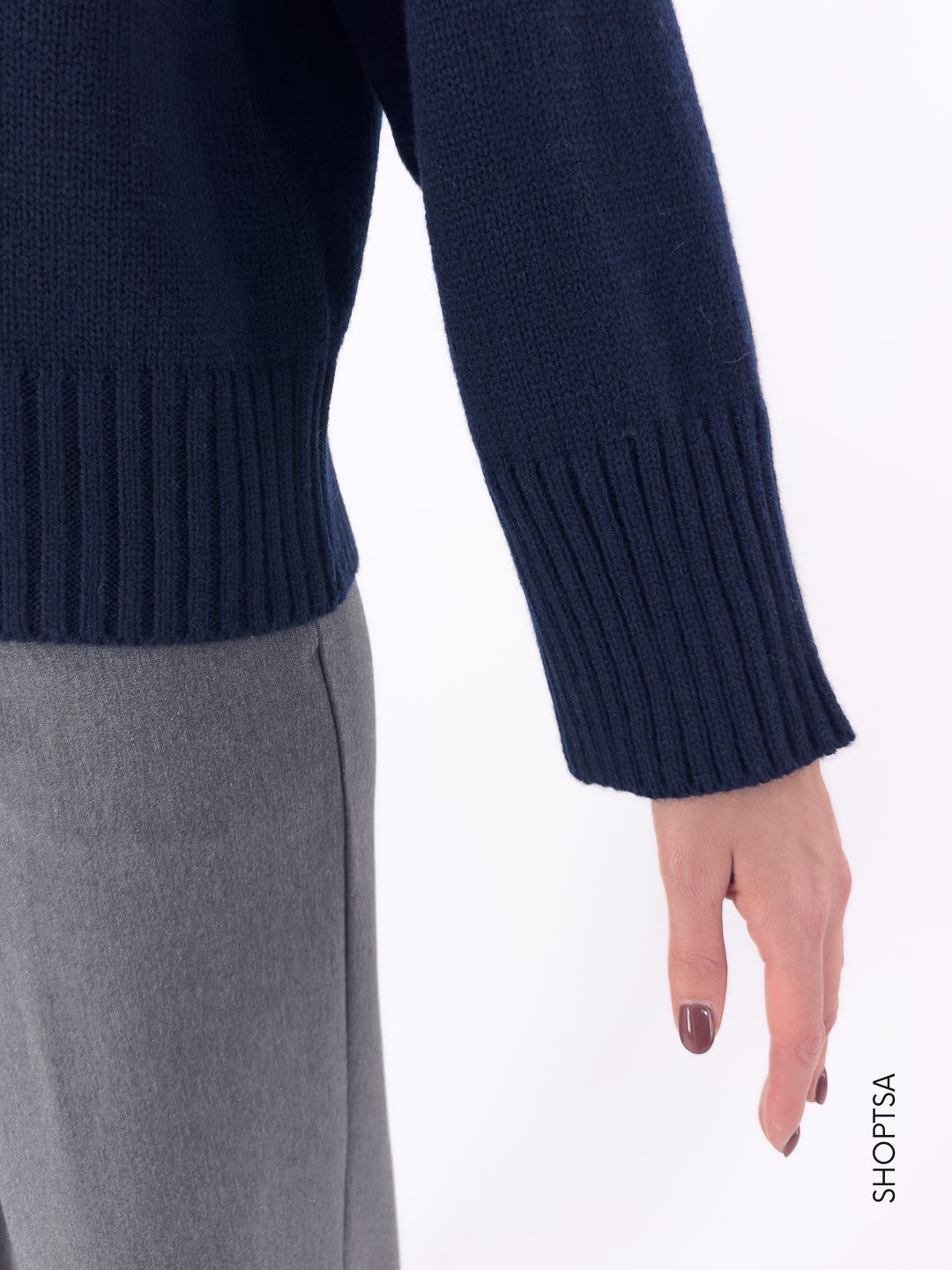 Maglione girocollo in lana SN25028