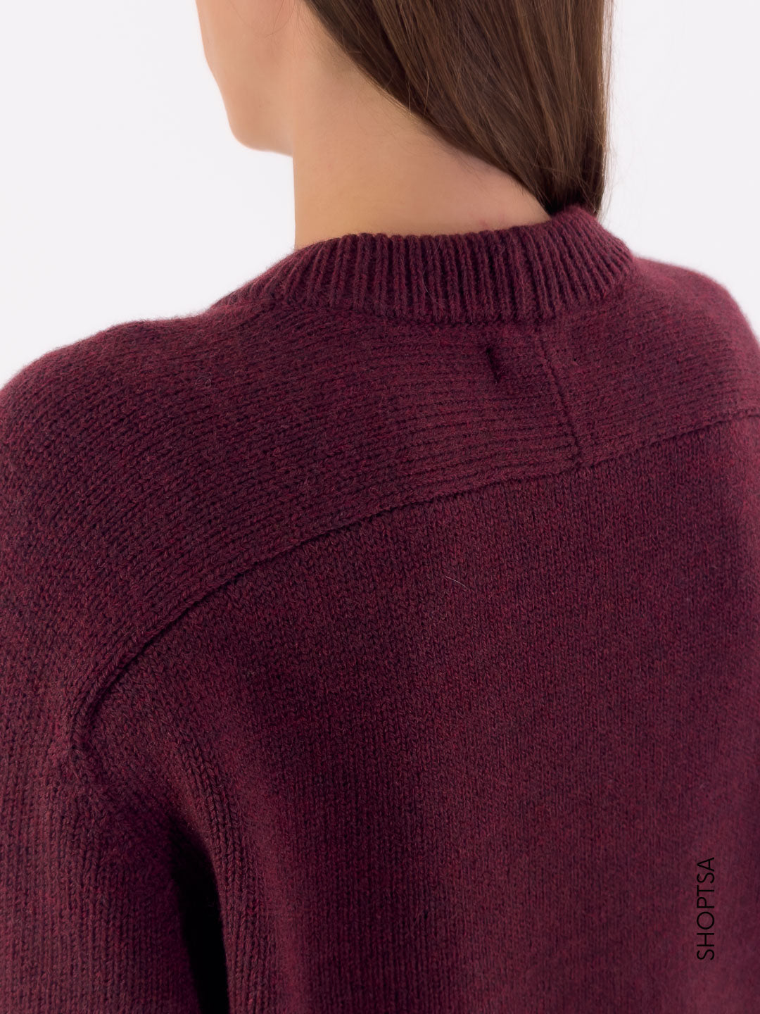 Maglione girocollo in lana SN25028