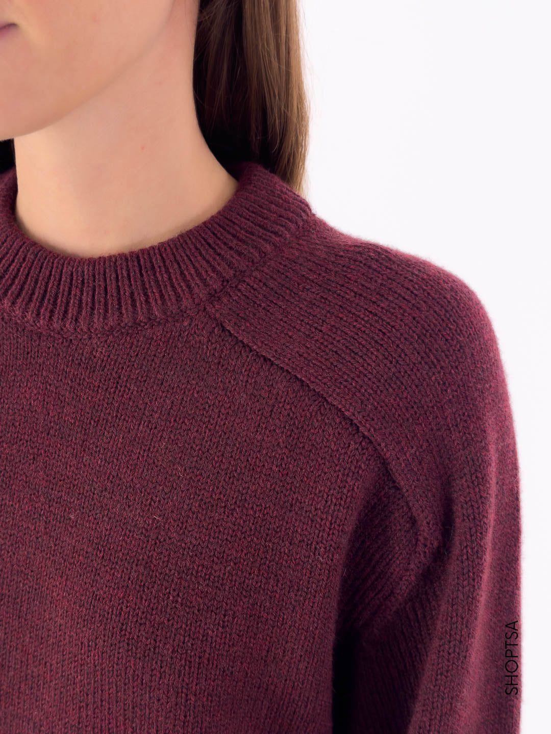 Maglione girocollo in lana SN25028