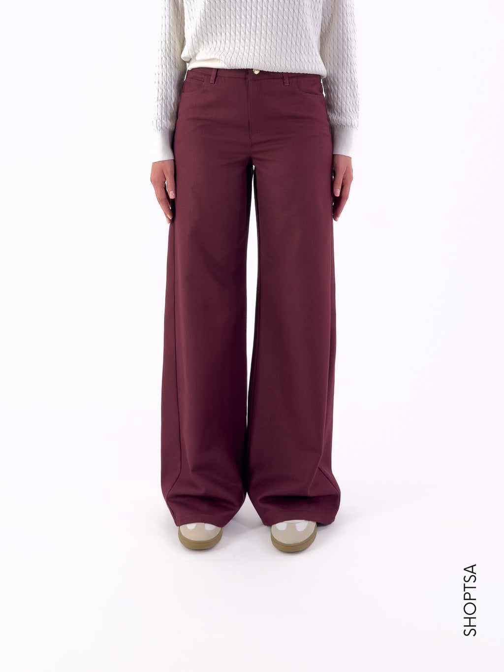 Pantalone bull di cotone TEBE