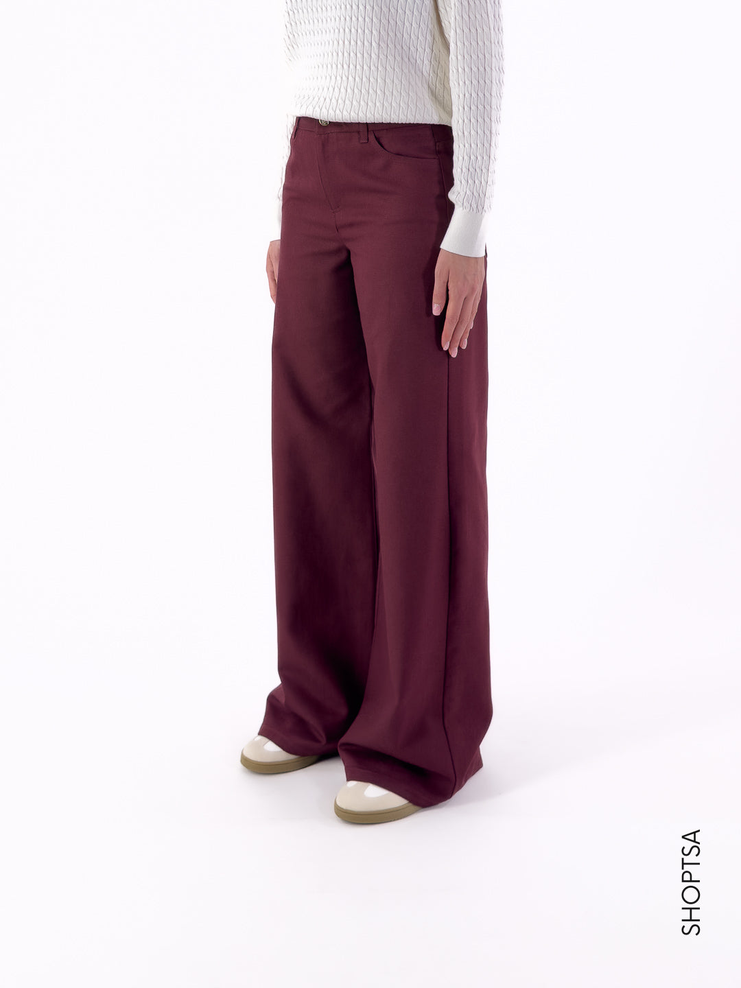 Pantalone bull di cotone TEBE