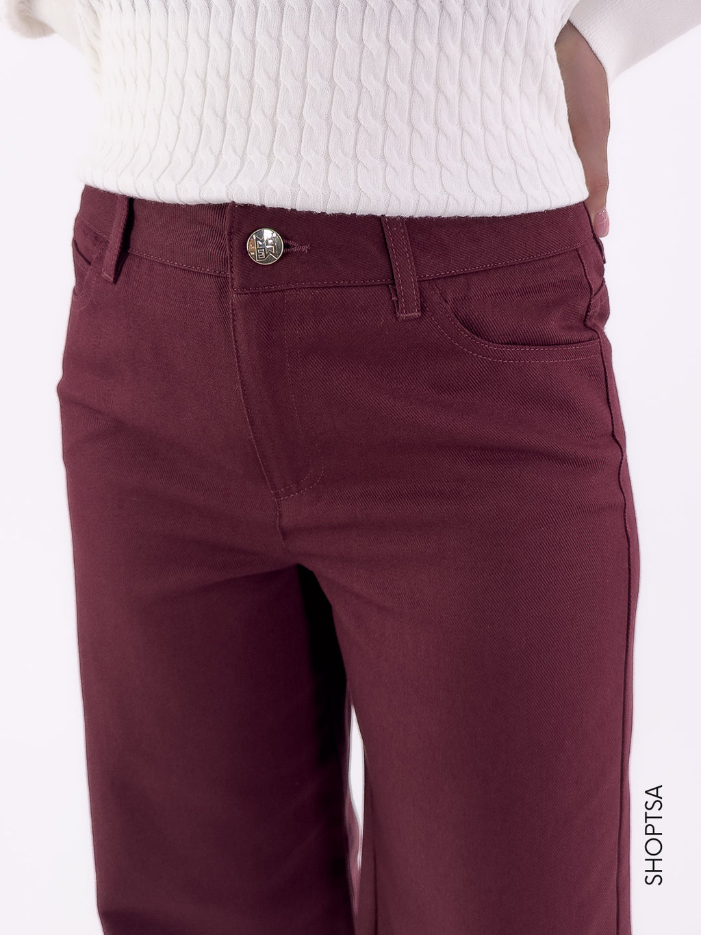 Pantalone bull di cotone TEBE
