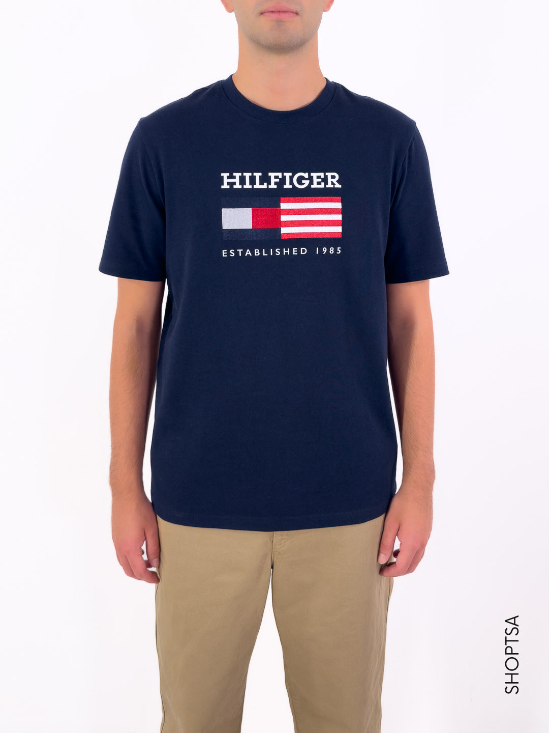 Maglietta con ricamo W39843