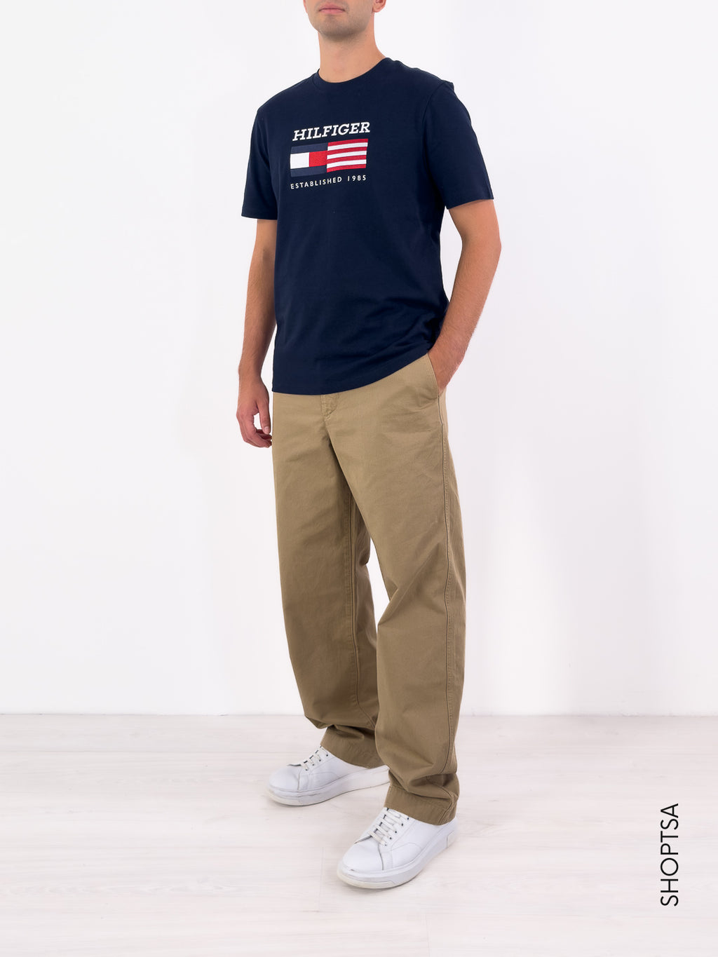 Maglietta con ricamo W39843