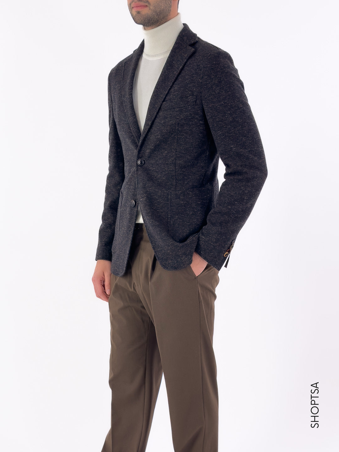 Giacca stretch melange GAI1058