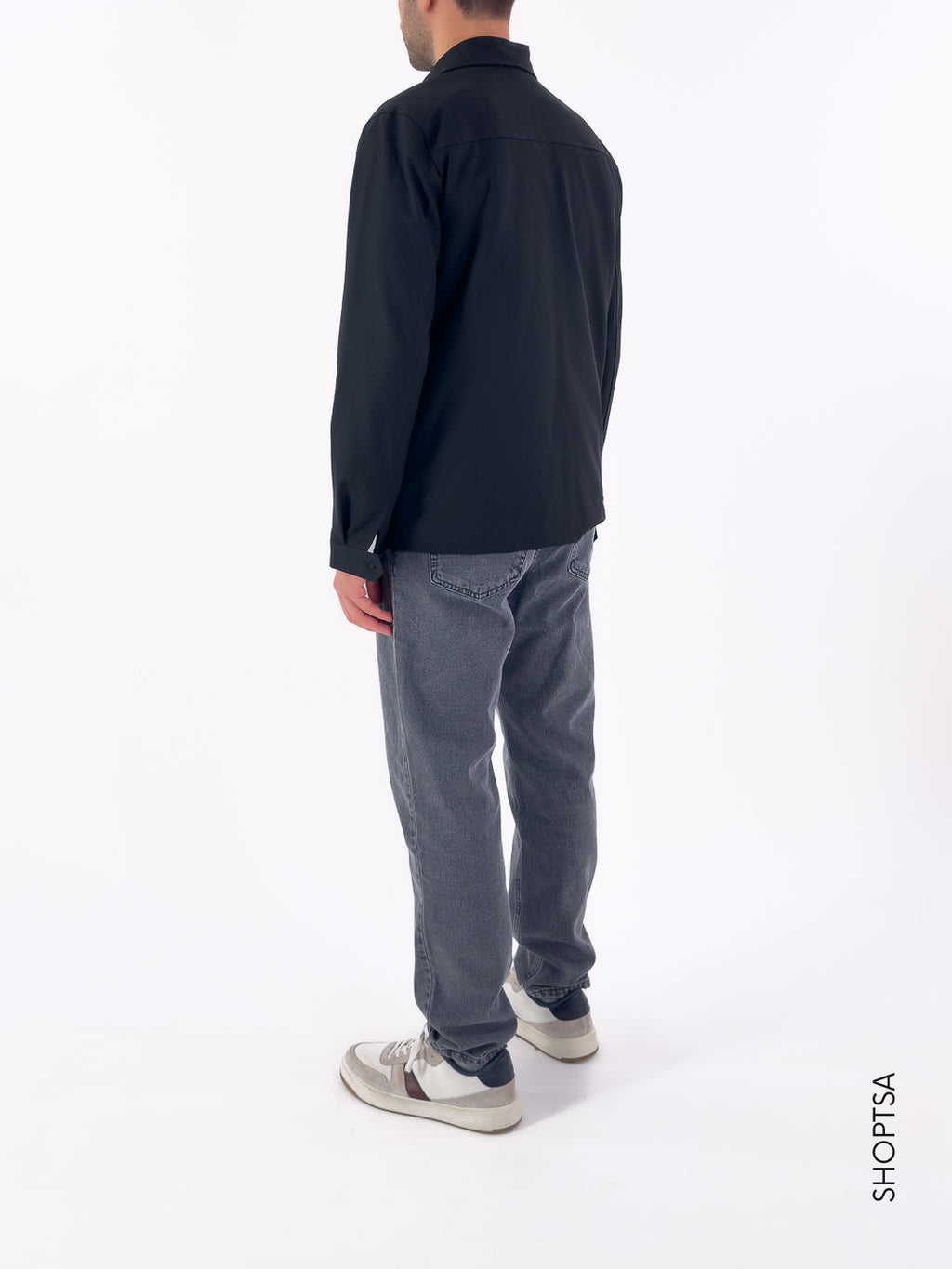 Giacca overshirt trapuntata Gbi1045