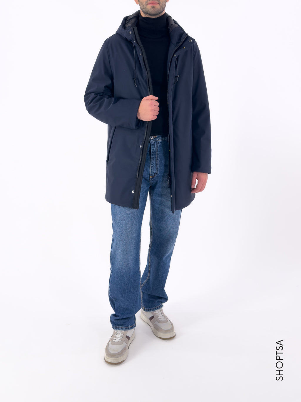 Giubbotto lungo rain coat Gbi1082