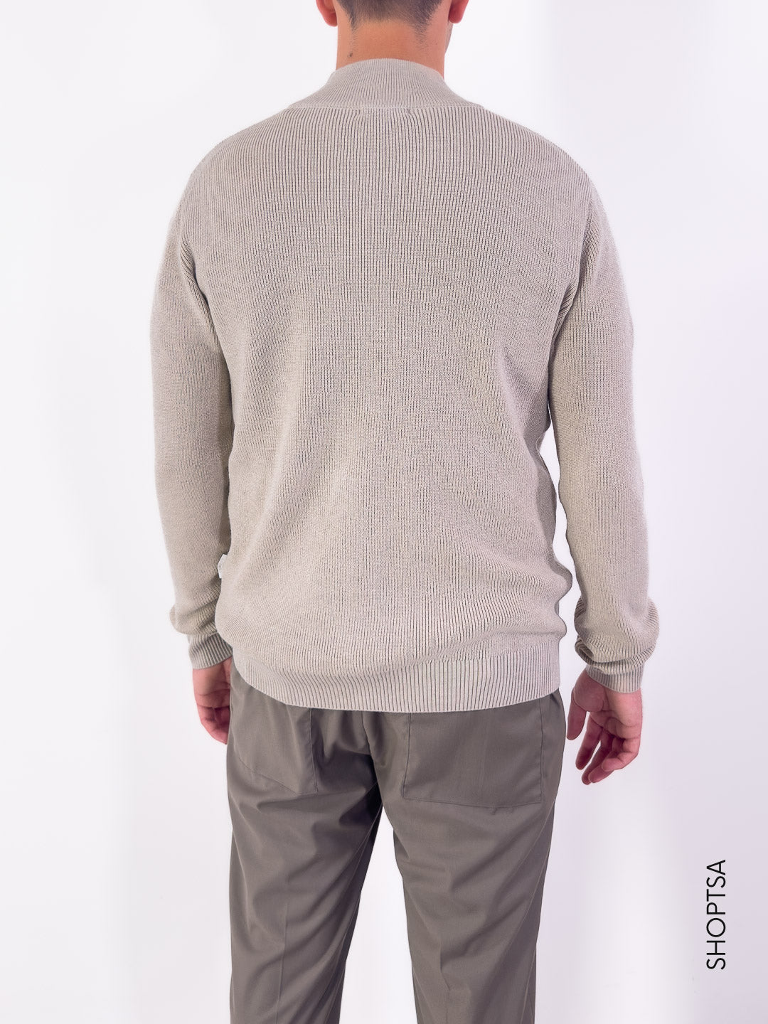 Giacca in maglia con zip MI3065