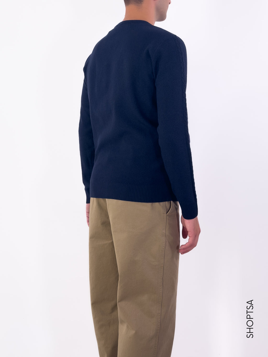 Maglia girocollo in viscosa