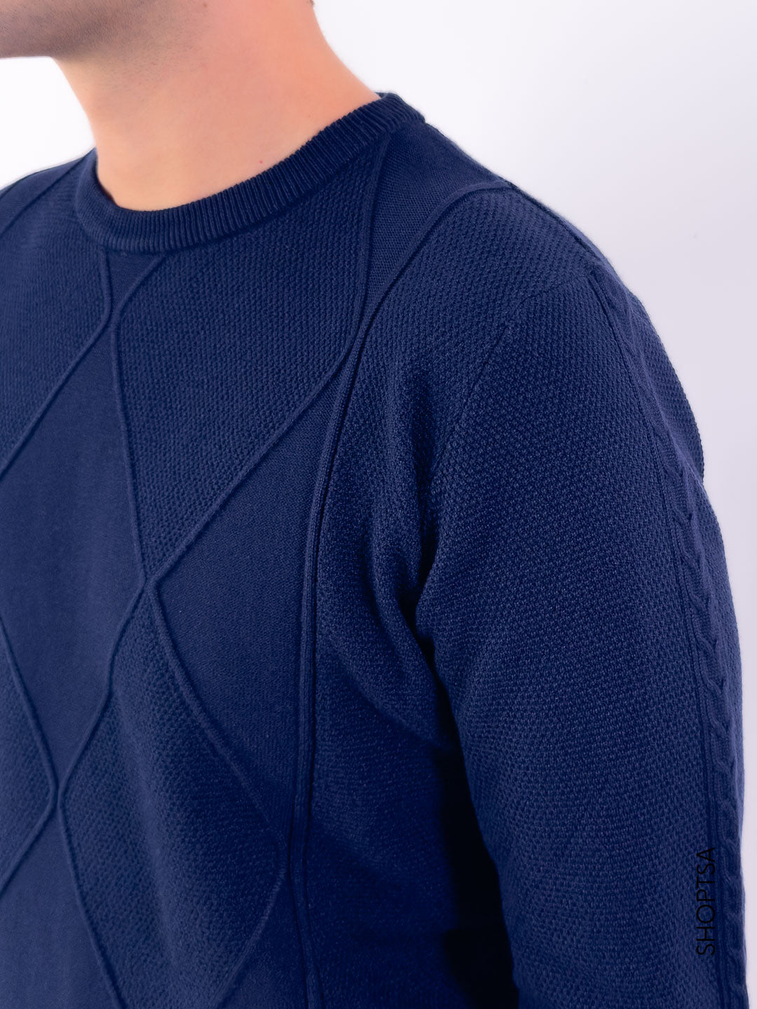 Maglia girocollo in viscosa