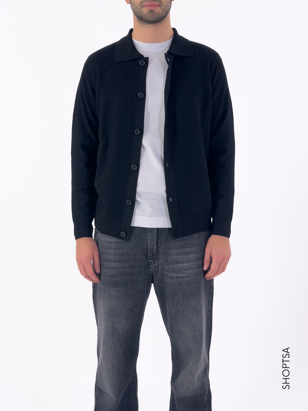 Maglia cardigan in viscosa  MI3168