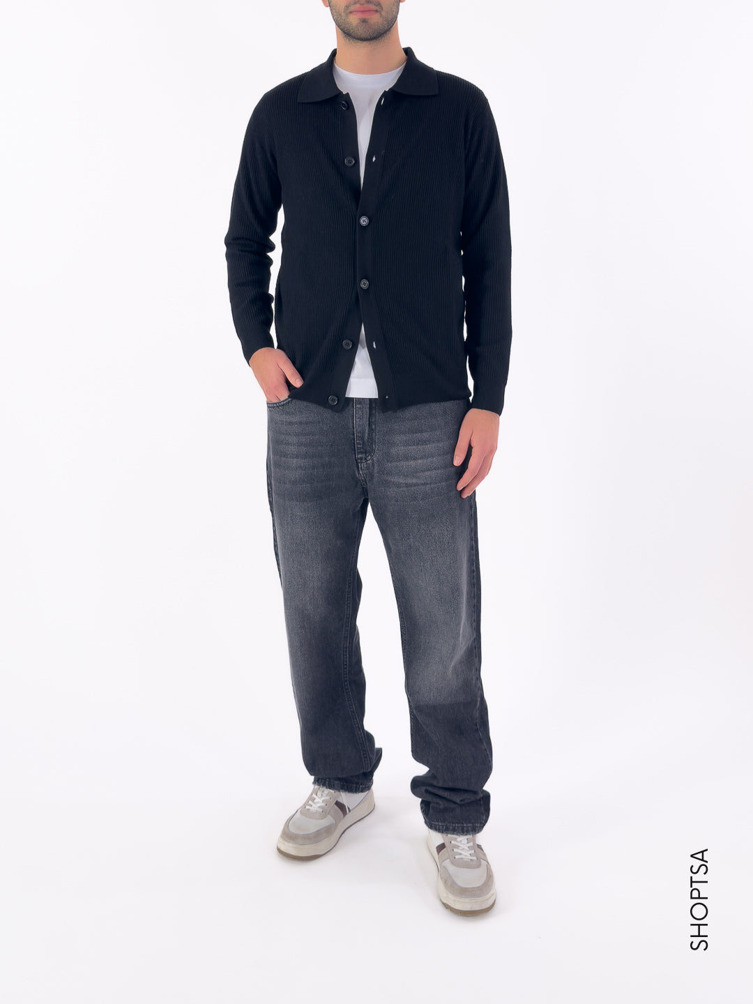 Maglia cardigan in viscosa  MI3168