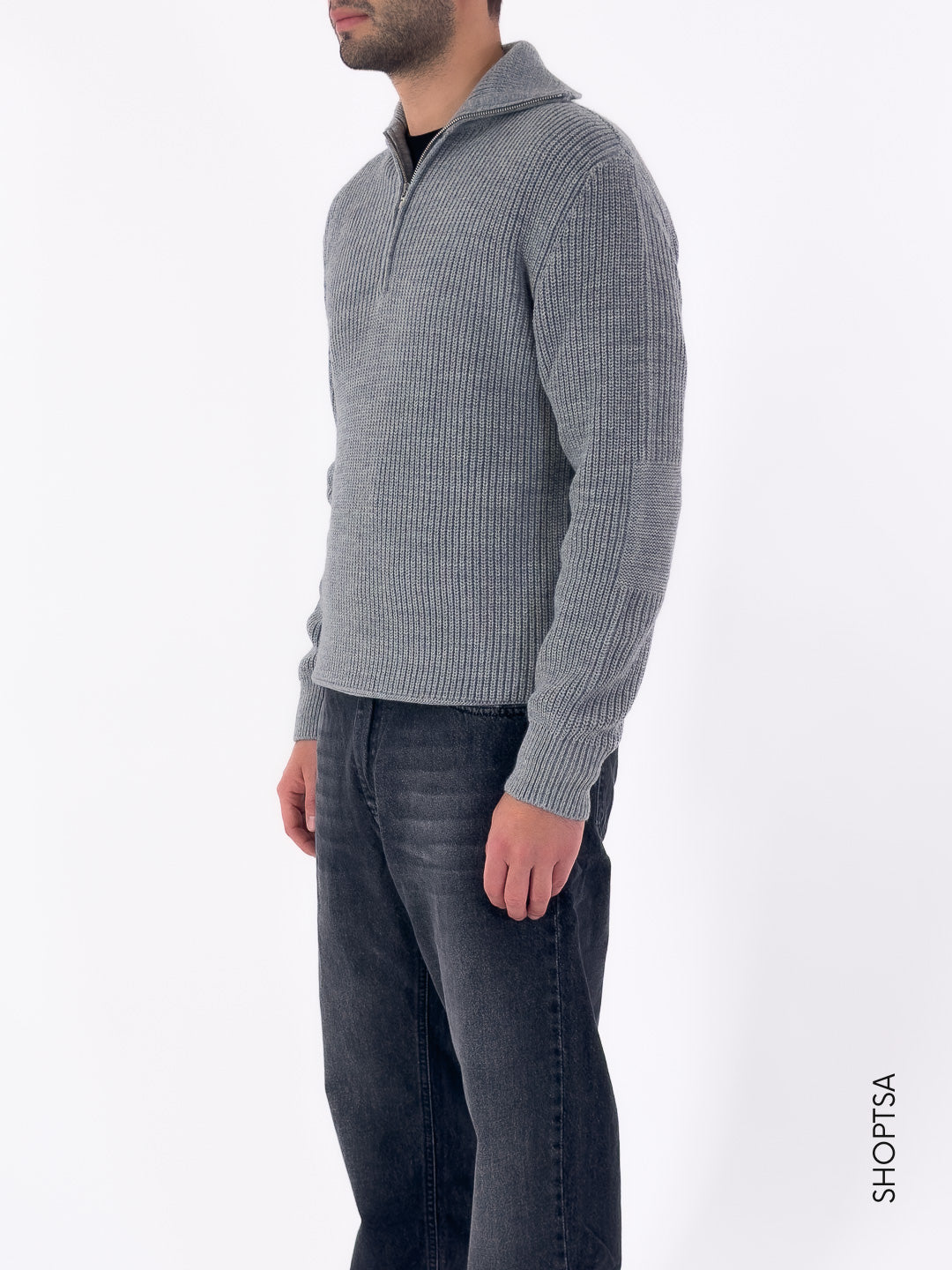 maglione costa inglese zip MI3179