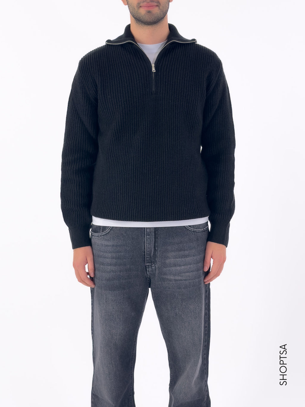 maglione costa inglese zip MI3179