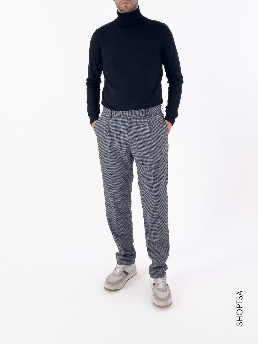 Pantalone a quadretti PSI1458