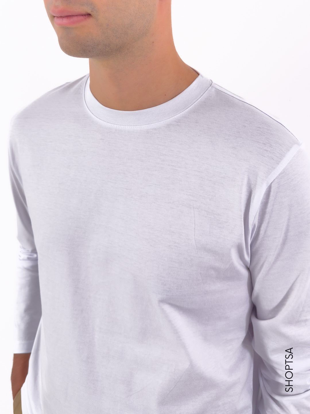T-shirt manica lunga cotone mercerizzato TI3053