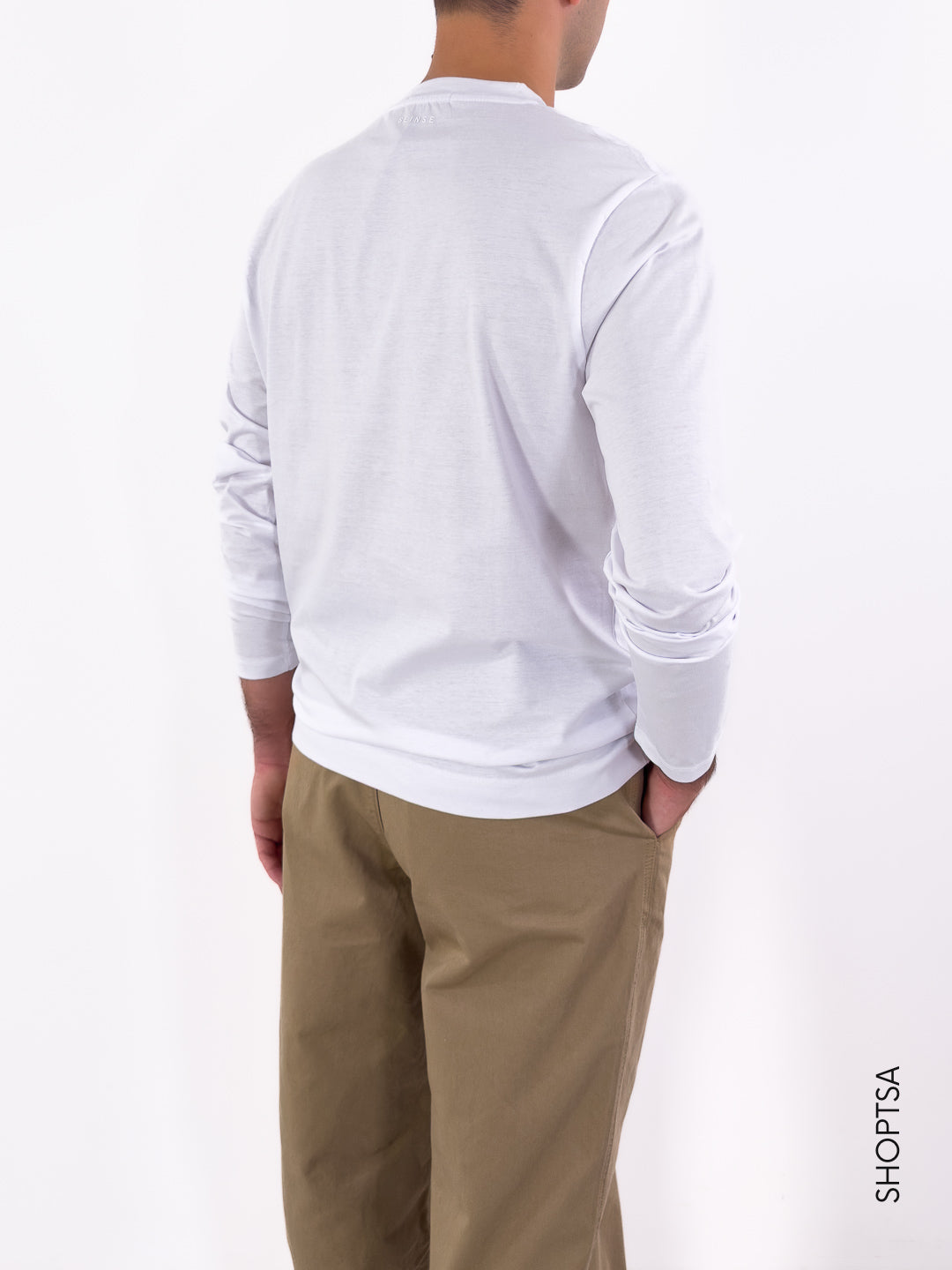 T-shirt manica lunga cotone mercerizzato TI3053