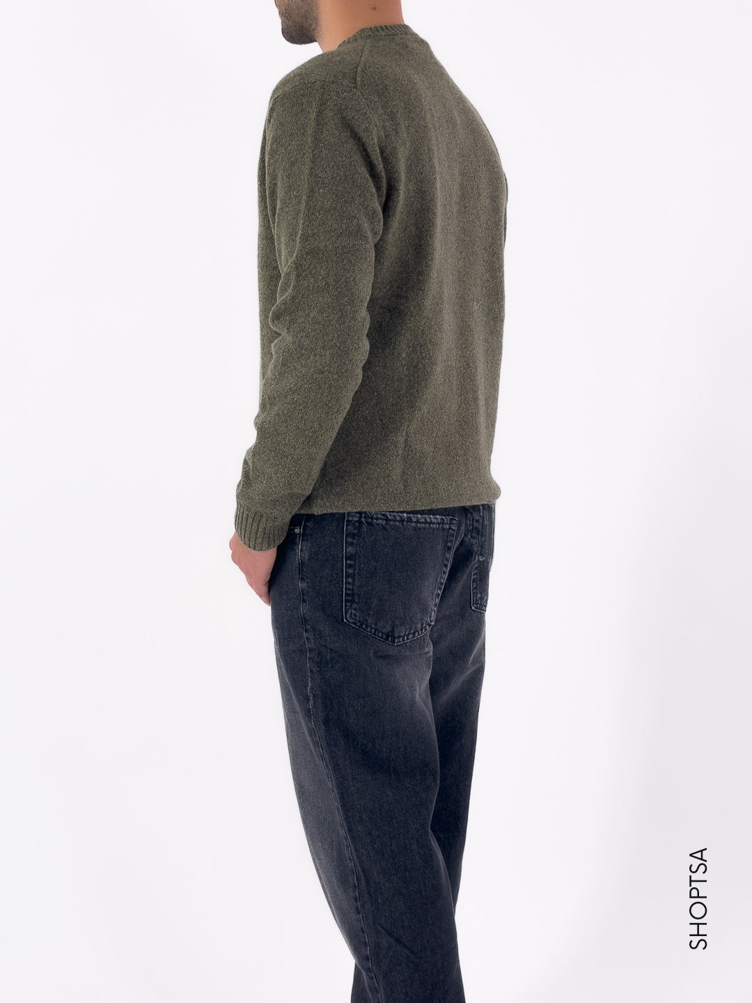 Maglione in lana moulinè - BLAME