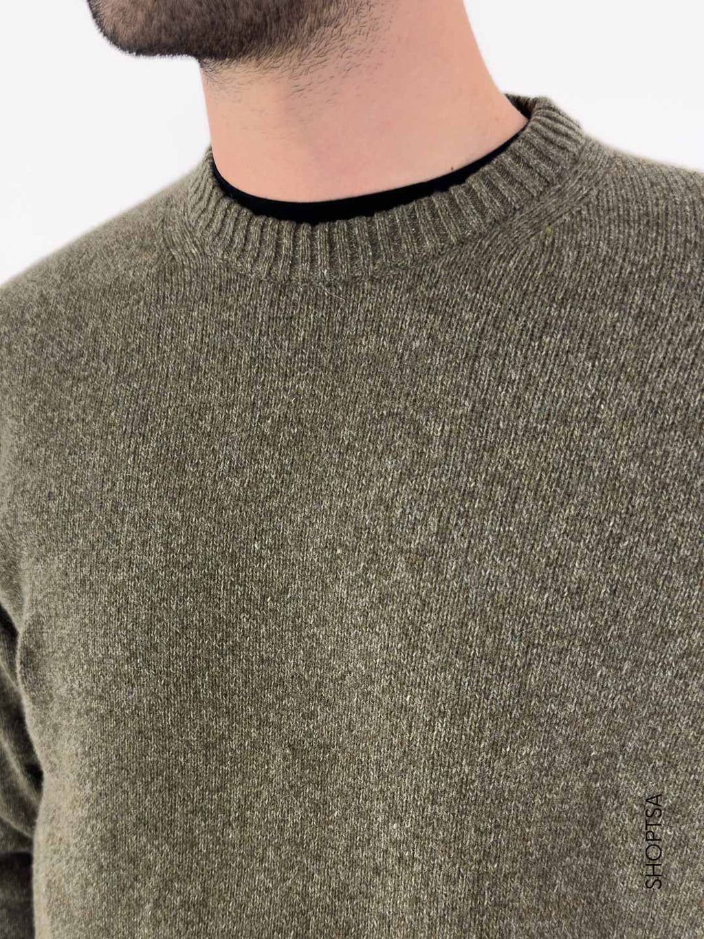 Maglione in lana moulinè - BLAME