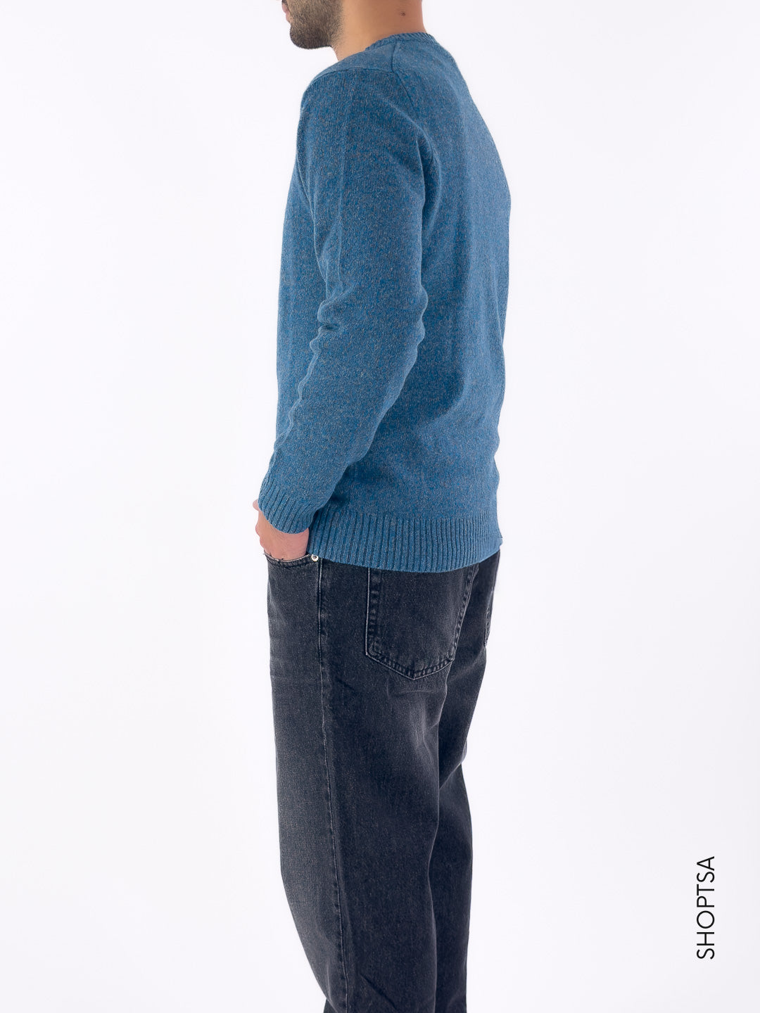 Maglione in lana moulinè - BLAME