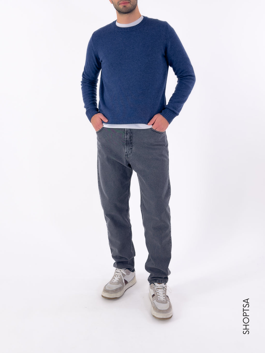 Maglione misto cashmere P16-253 - (blame) - shopTSa