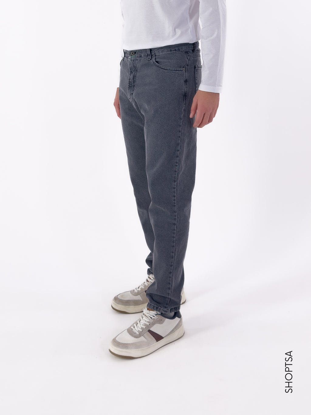Jeans grigio straight 1170uv