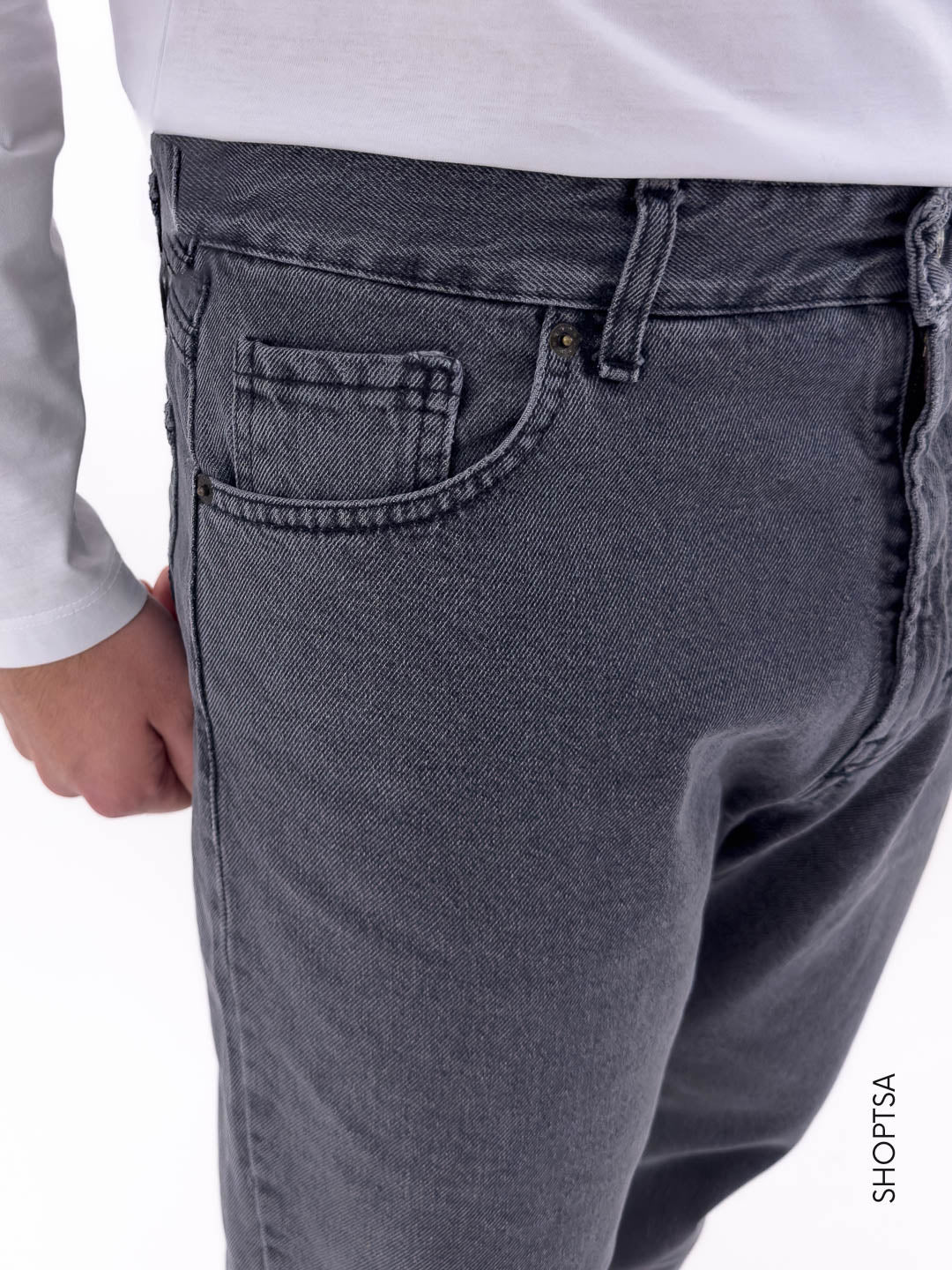Jeans grigio straight 1170uv