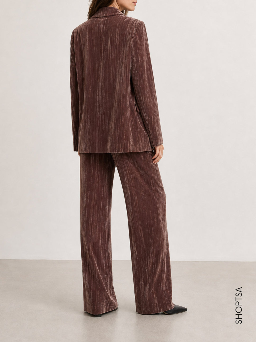 Pantalone in velluto crackle - EMMCRISMA