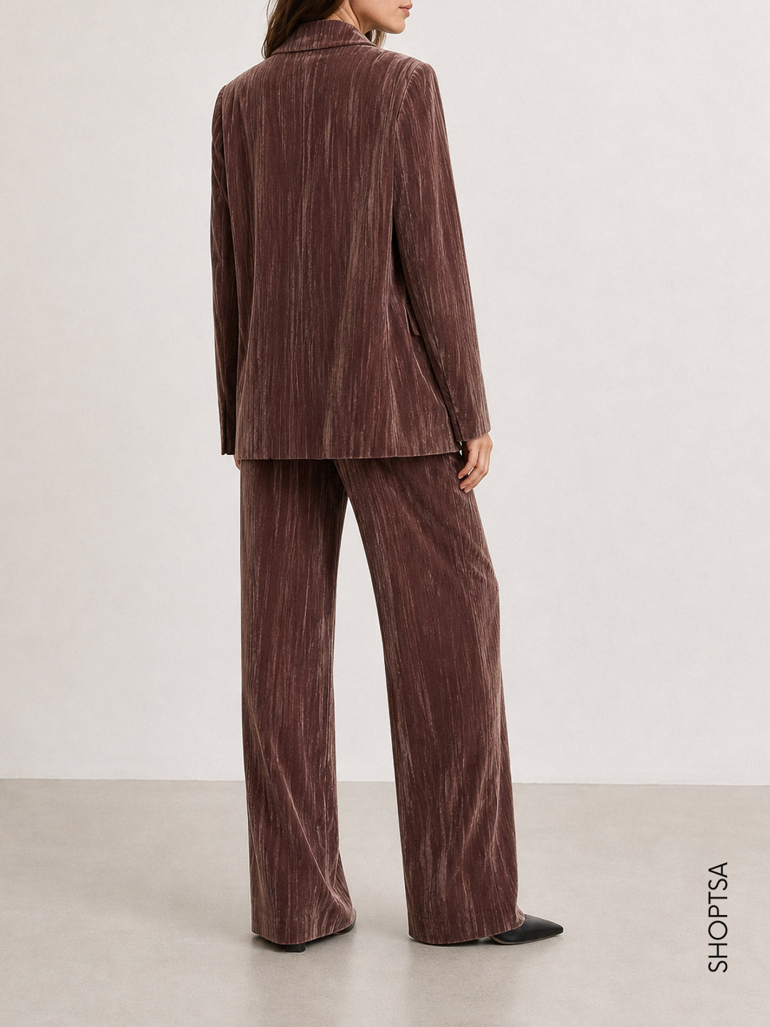Pantalone in velluto crackle - EMMCRISMA