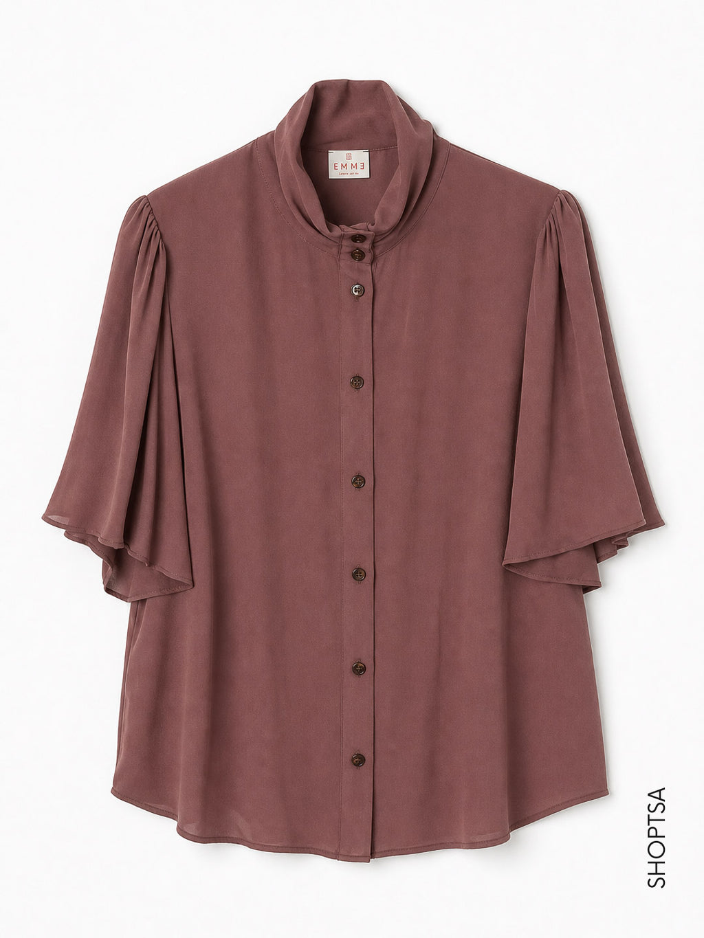 Camicia con maniche a corolla - EMMSEGGIO