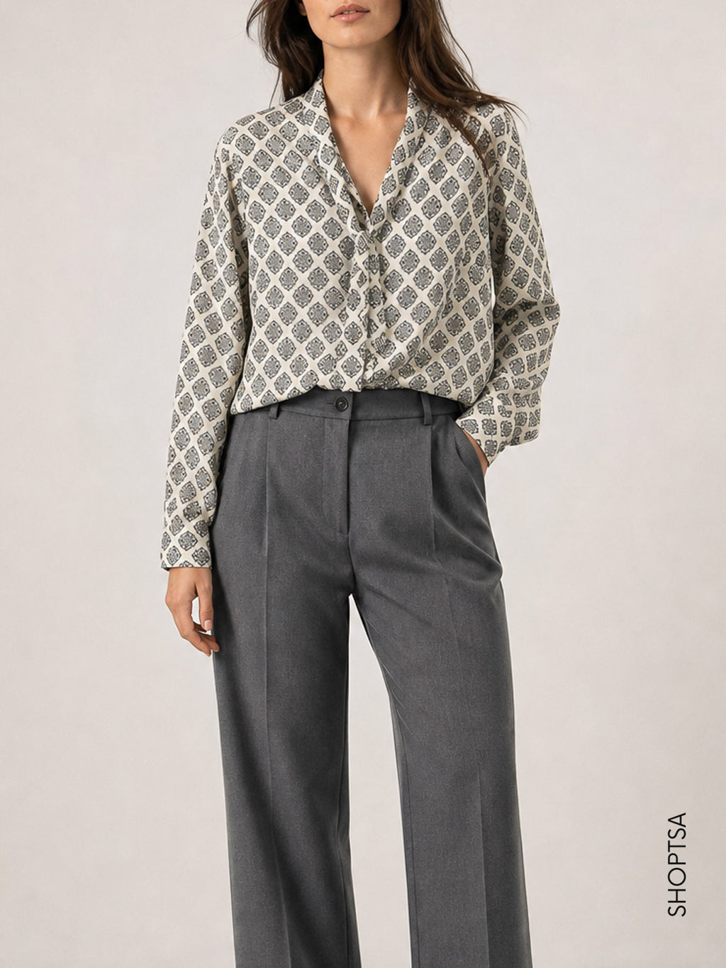 Camicia in crêpe fluido EMMALBORE - Emme Marella - shopTSa