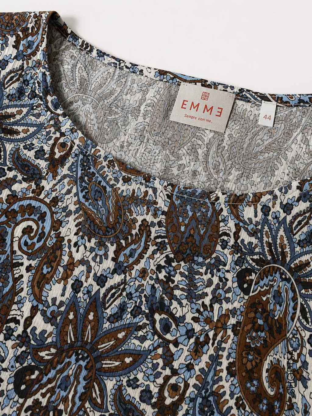 Blusa a fantasia paisley EMMREGNO - Emme Marella - shopTSa
