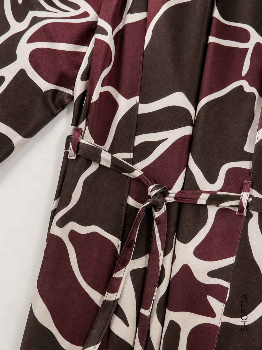 Kimono in twill stampato - EMMBAGAGLI