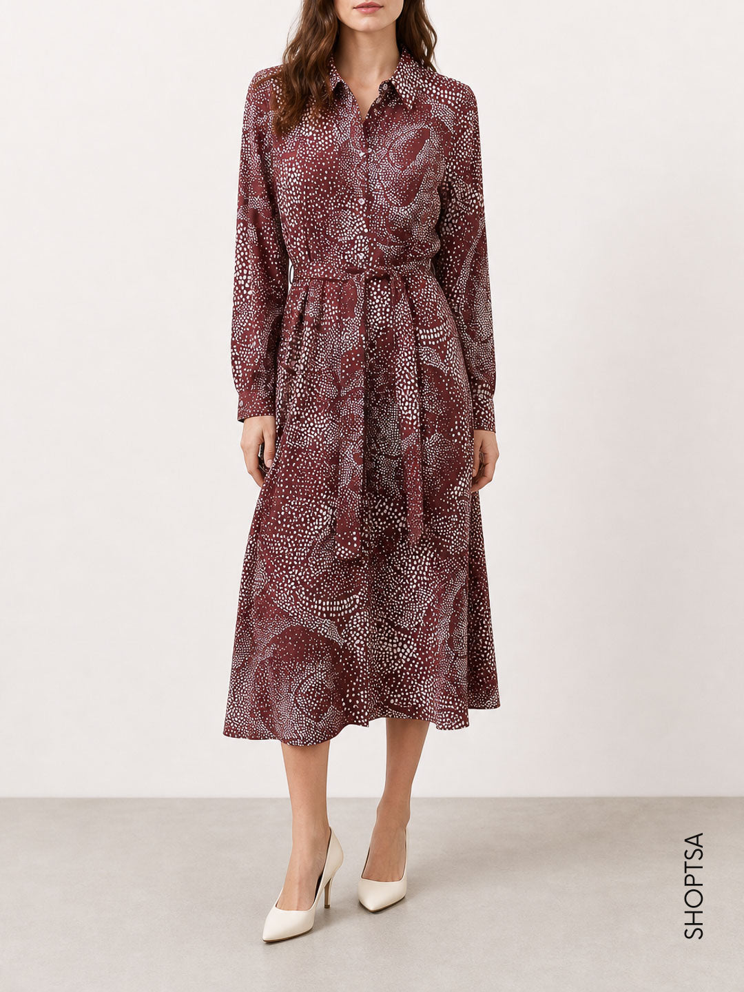 Chemisier in twill stampato - EMMALARICO