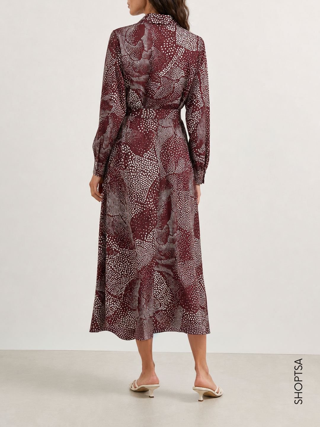 Chemisier in twill stampato - EMMALARICO