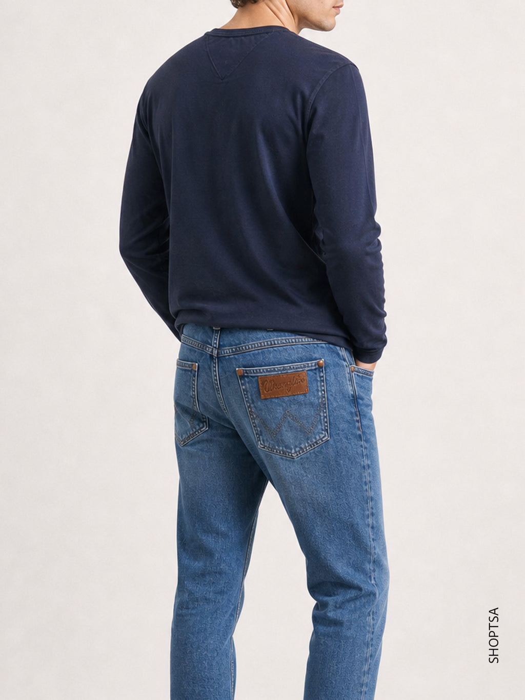 T-shirt uomo slim maniche lunghe Tommy Hilfiger
