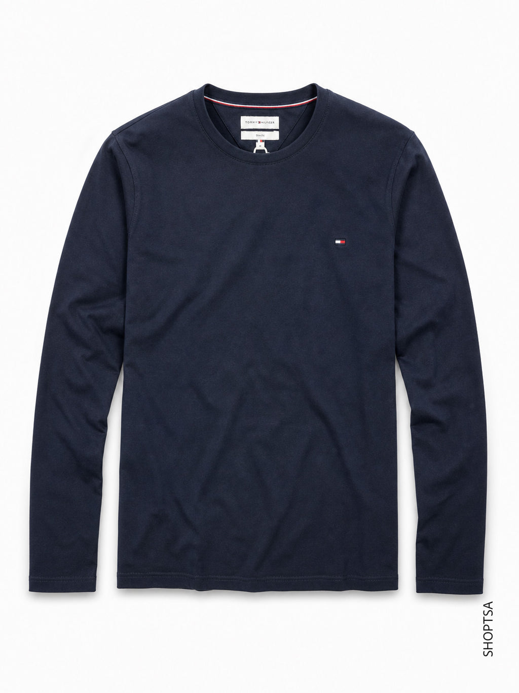 T-shirt uomo slim maniche lunghe Tommy Hilfiger