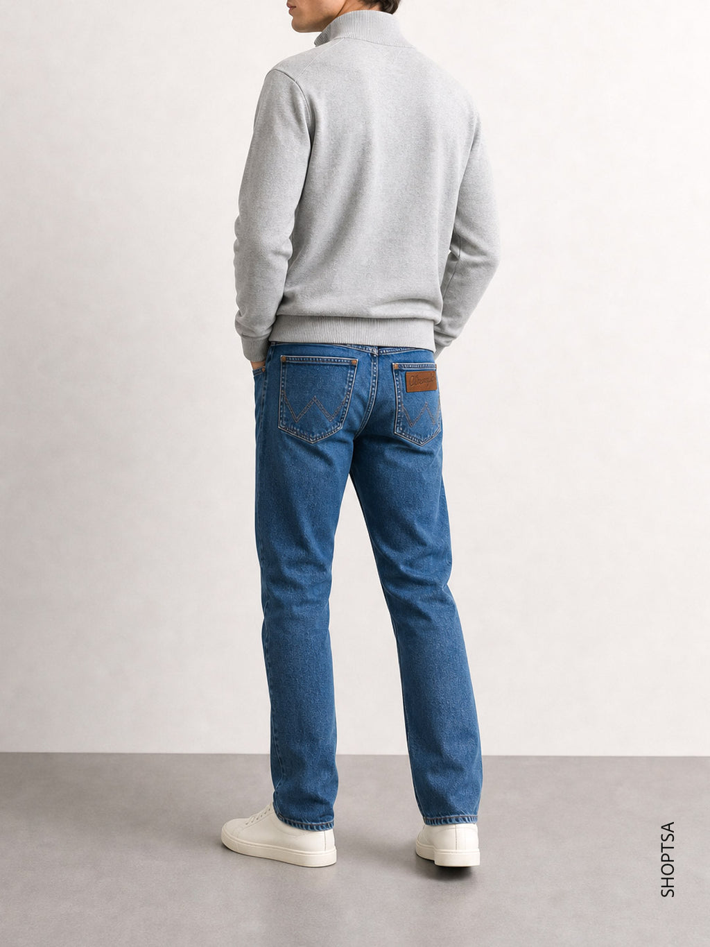 Pullover mezza zip cotone Pima cashmere Tommy Hilfiger