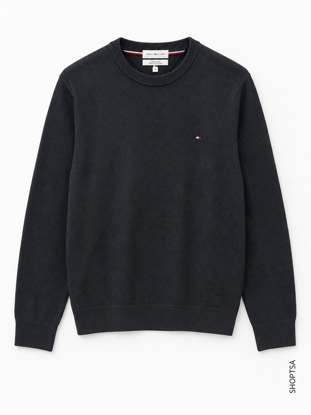 Pullover girocollo cotone Pima cashmere Tommy Hilfiger