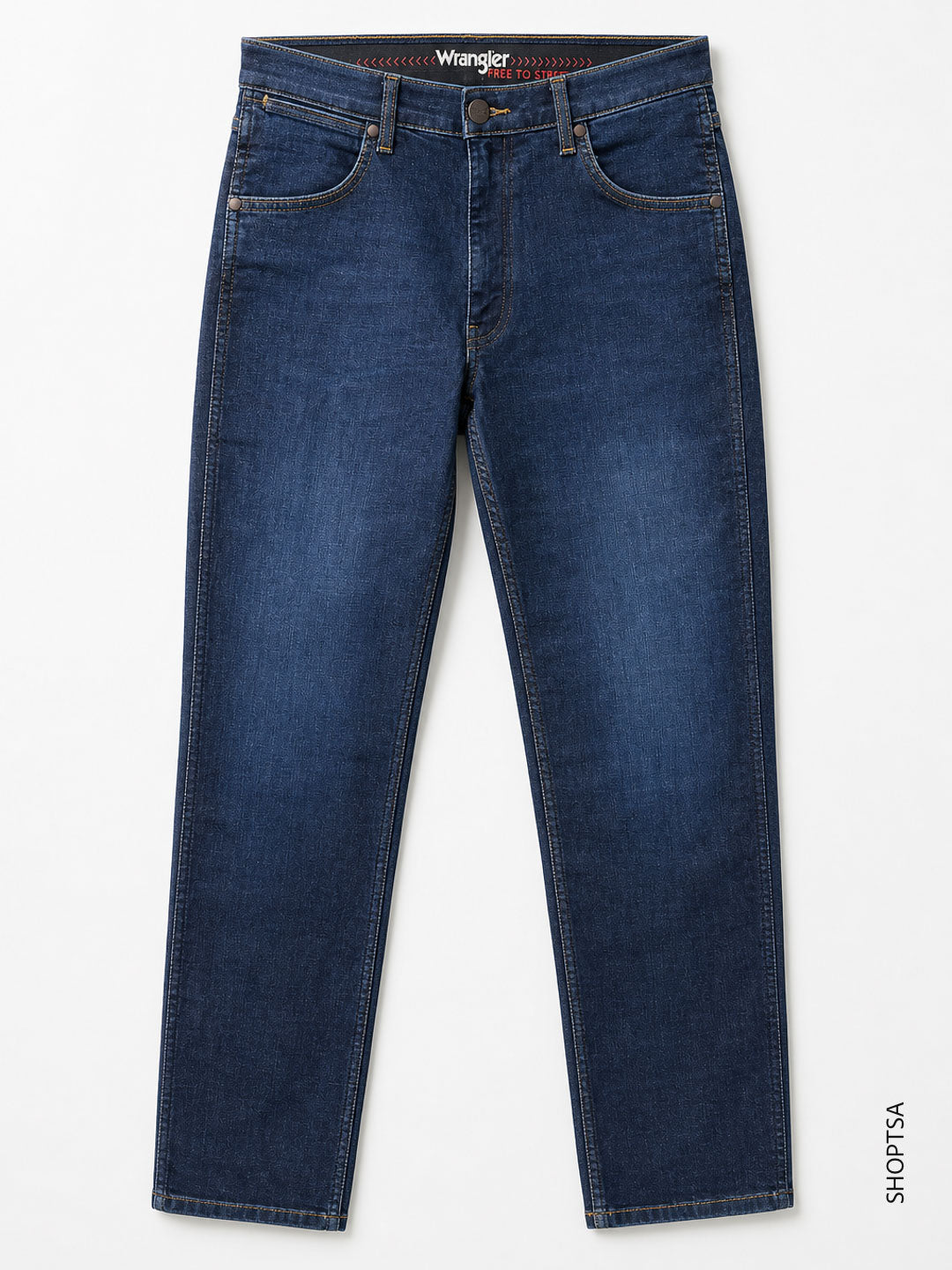 Jeans Free to Stretch, Greensboro gamba dritta - Wrangler